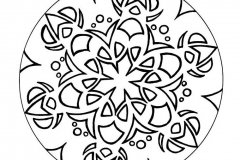 Mandala a colorier zen relax gratuit 28